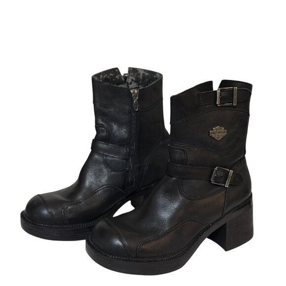 Harley-Davidson Gypsy Boot | Black| Size 8 - Picture 1 of 9